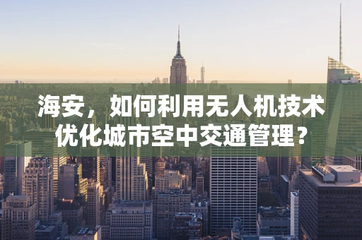 海安，如何利用无人机技术优化城市空中交通管理？
