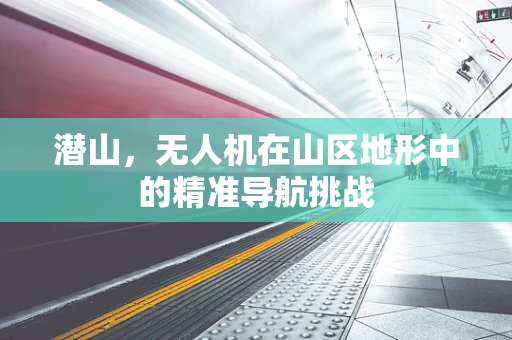潜山，无人机在山区地形中的精准导航挑战