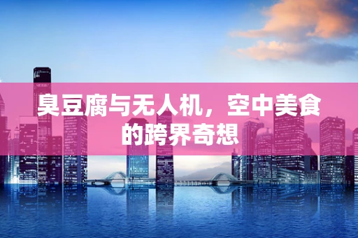 臭豆腐与无人机，空中美食的跨界奇想