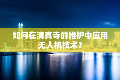 如何在清真寺的维护中应用无人机技术？
