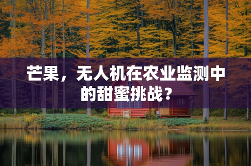 芒果，无人机在农业监测中的甜蜜挑战？
