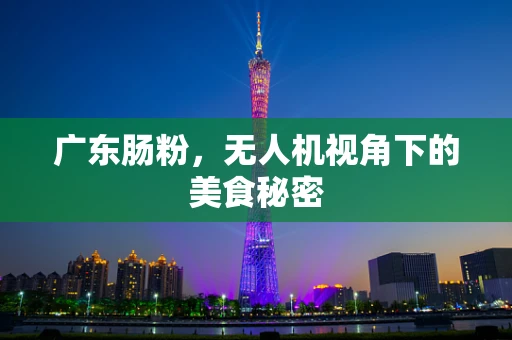 广东肠粉，无人机视角下的美食秘密