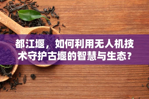 都江堰，如何利用无人机技术守护古堰的智慧与生态？