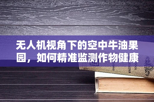 无人机视角下的空中牛油果园，如何精准监测作物健康？