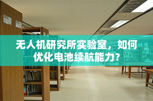 无人机研究所实验室，如何优化电池续航能力？