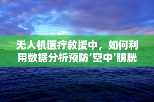无人机医疗救援中，如何利用数据分析预防‘空中’膀胱炎？
