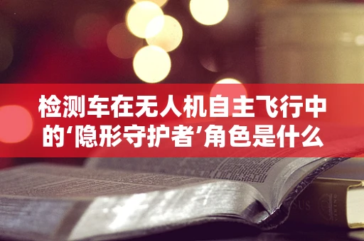 检测车在无人机自主飞行中的‘隐形守护者’角色是什么？