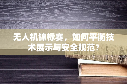 无人机锦标赛，如何平衡技术展示与安全规范？