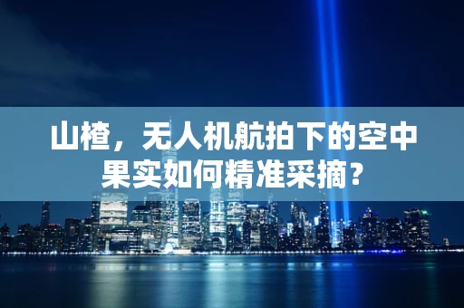 山楂，无人机航拍下的空中果实如何精准采摘？