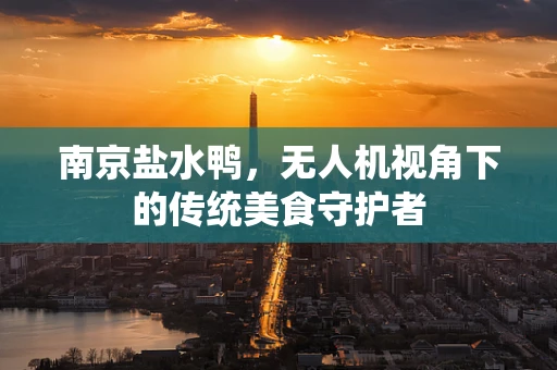 南京盐水鸭，无人机视角下的传统美食守护者