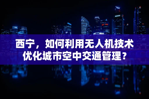 西宁，如何利用无人机技术优化城市空中交通管理？