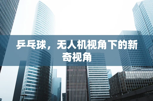 乒乓球，无人机视角下的新奇视角