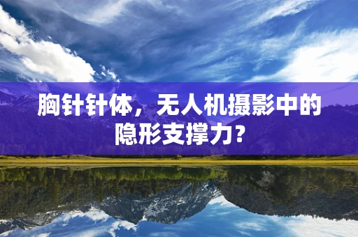 胸针针体，无人机摄影中的隐形支撑力？