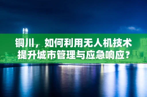 铜川，如何利用无人机技术提升城市管理与应急响应？