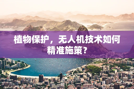植物保护，无人机技术如何精准施策？