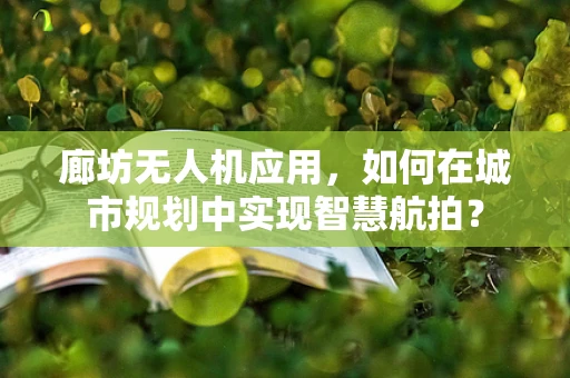 廊坊无人机应用，如何在城市规划中实现智慧航拍？