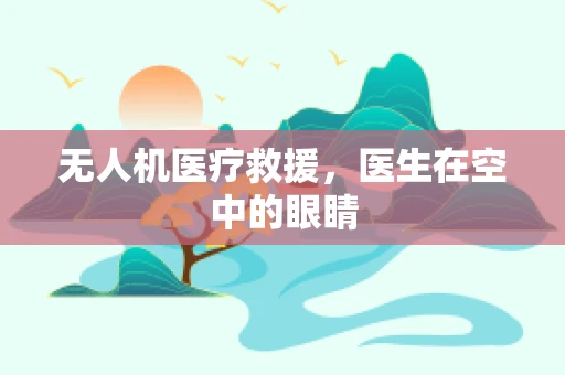 无人机医疗救援，医生在空中的眼睛