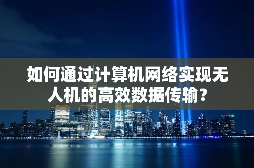 如何通过计算机网络实现无人机的高效数据传输？