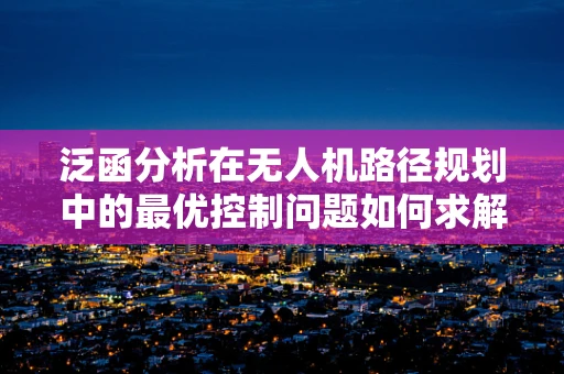 泛函分析在无人机路径规划中的最优控制问题如何求解？