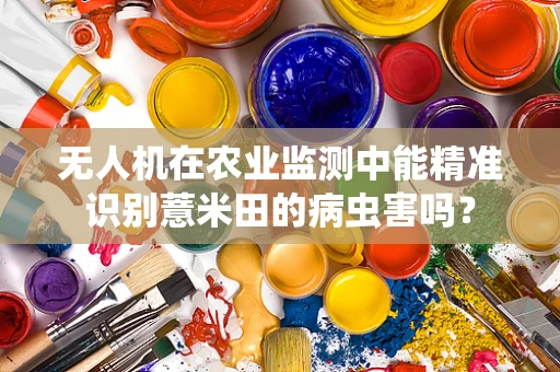 无人机在农业监测中能精准识别薏米田的病虫害吗？