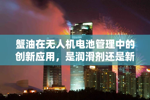 蟹油在无人机电池管理中的创新应用，是润滑剂还是新燃料？