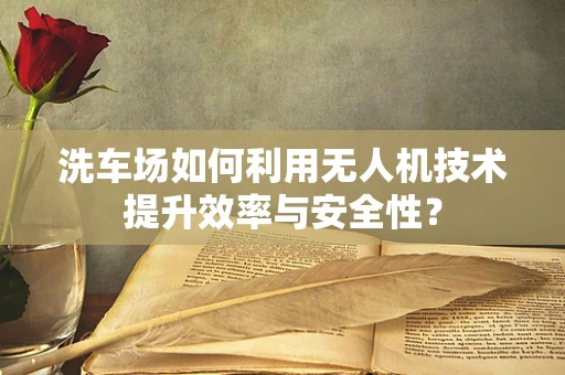 洗车场如何利用无人机技术提升效率与安全性？