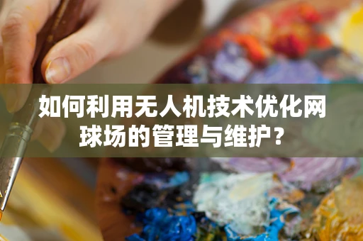 如何利用无人机技术优化网球场的管理与维护？