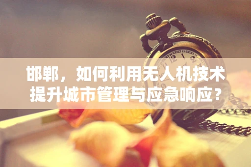 邯郸，如何利用无人机技术提升城市管理与应急响应？