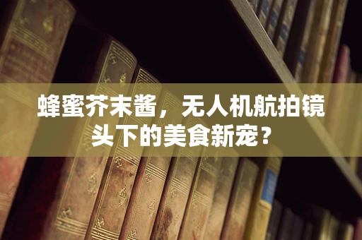 蜂蜜芥末酱，无人机航拍镜头下的美食新宠？