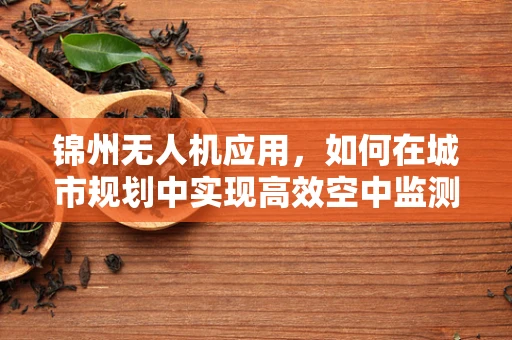 锦州无人机应用，如何在城市规划中实现高效空中监测？