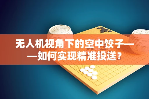 无人机视角下的空中饺子——如何实现精准投送？