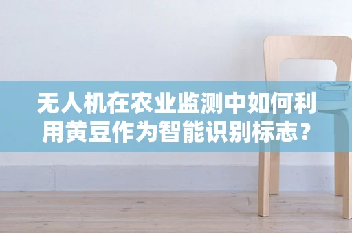 无人机在农业监测中如何利用黄豆作为智能识别标志？