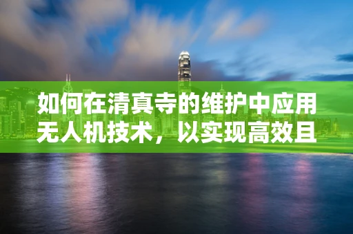 如何在清真寺的维护中应用无人机技术，以实现高效且精准的检测？