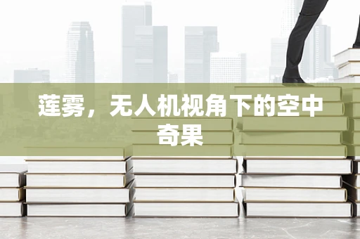 莲雾，无人机视角下的空中奇果