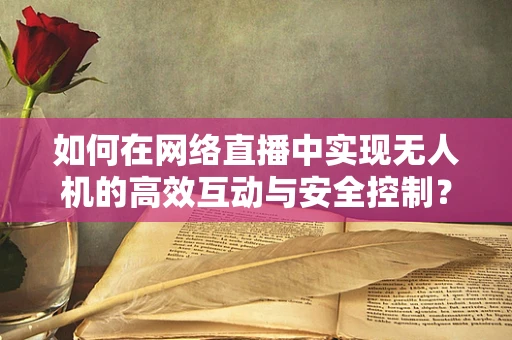 如何在网络直播中实现无人机的高效互动与安全控制？