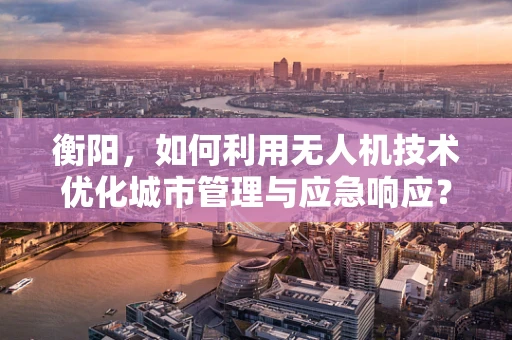 衡阳，如何利用无人机技术优化城市管理与应急响应？