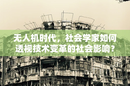 无人机时代，社会学家如何透视技术变革的社会影响？