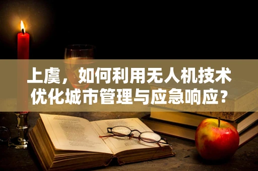 上虞，如何利用无人机技术优化城市管理与应急响应？