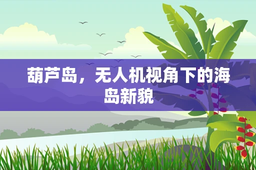 葫芦岛，无人机视角下的海岛新貌