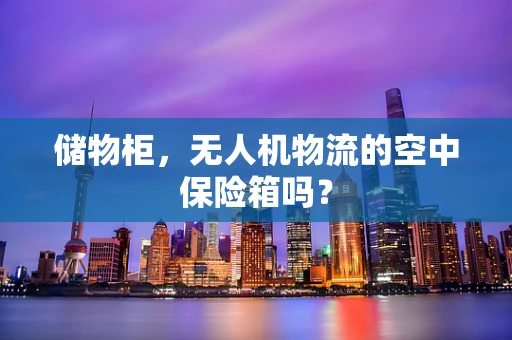储物柜，无人机物流的空中保险箱吗？