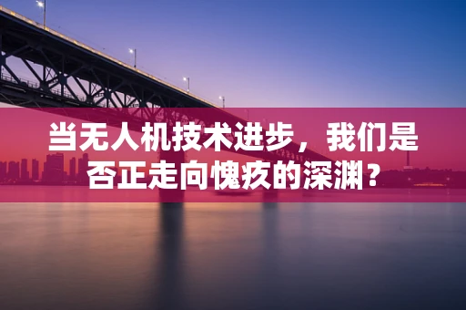 当无人机技术进步，我们是否正走向愧疚的深渊？