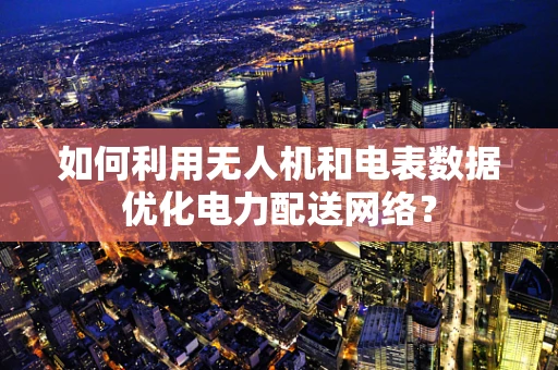 如何利用无人机和电表数据优化电力配送网络？