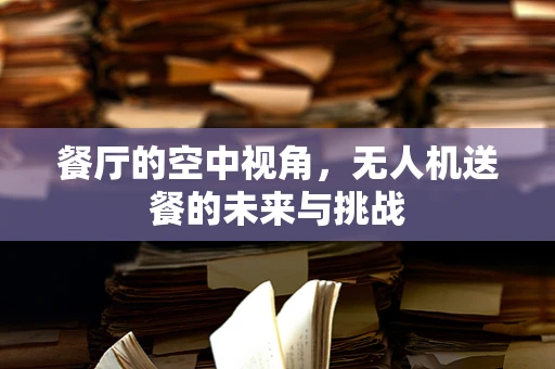 餐厅的空中视角，无人机送餐的未来与挑战