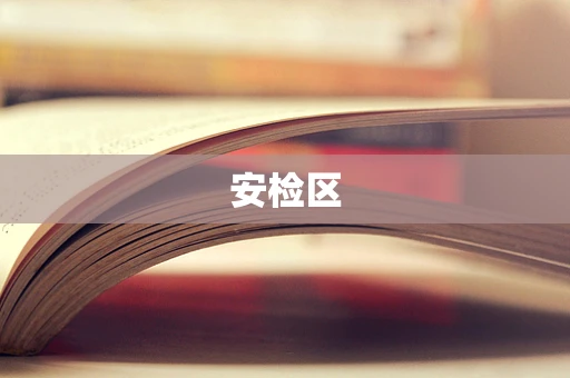 安检区