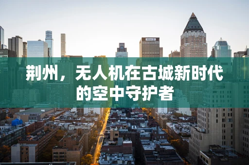 荆州，无人机在古城新时代的空中守护者