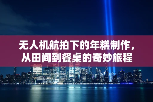 无人机航拍下的年糕制作，从田间到餐桌的奇妙旅程