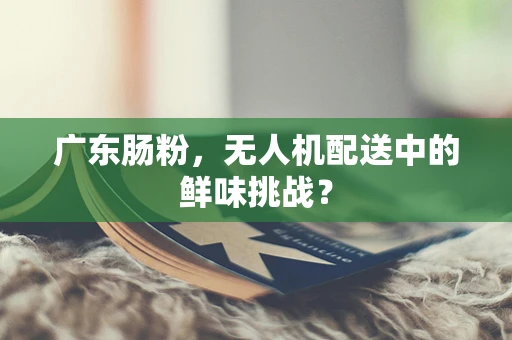 广东肠粉，无人机配送中的鲜味挑战？
