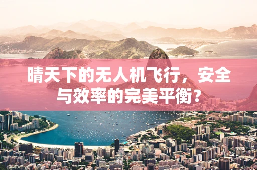 晴天下的无人机飞行，安全与效率的完美平衡？