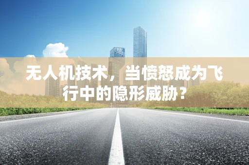 无人机技术，当愤怒成为飞行中的隐形威胁？