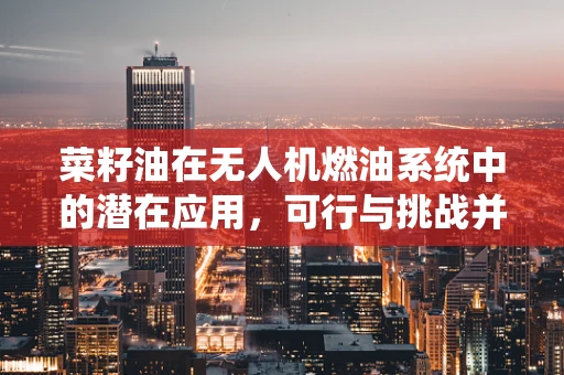 菜籽油在无人机燃油系统中的潜在应用，可行与挑战并存？